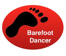 Barefoot Dancer Square Dance Club-Logo